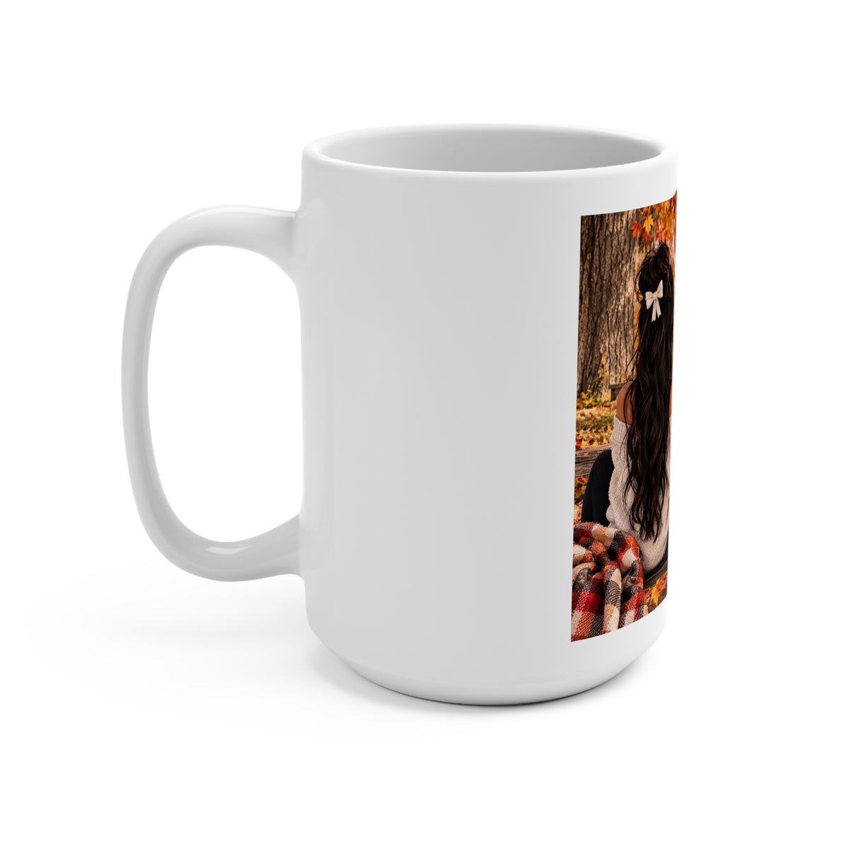 Thread Tumblrz Friendship Fall Best Friends Autumn Lake 15oz Ceramic Coffee Mug