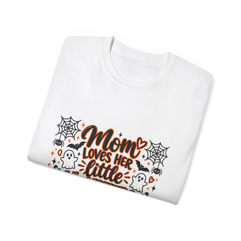 Mom Loves Her Little Monsters Halloween T-Shirt