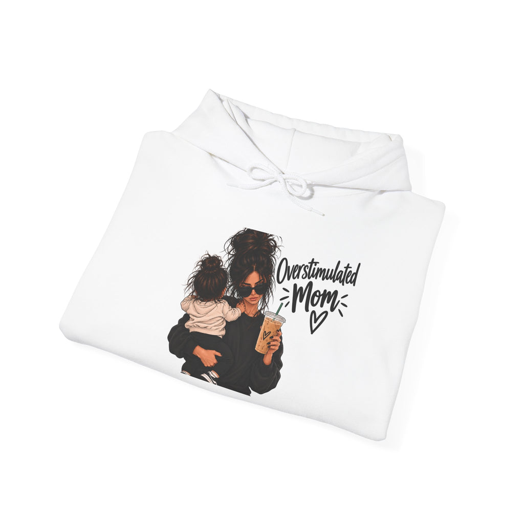 Thread Tumblrz Women's Overwhelmed Mom Cozy Pullover Hoodie — New Mom Gift
