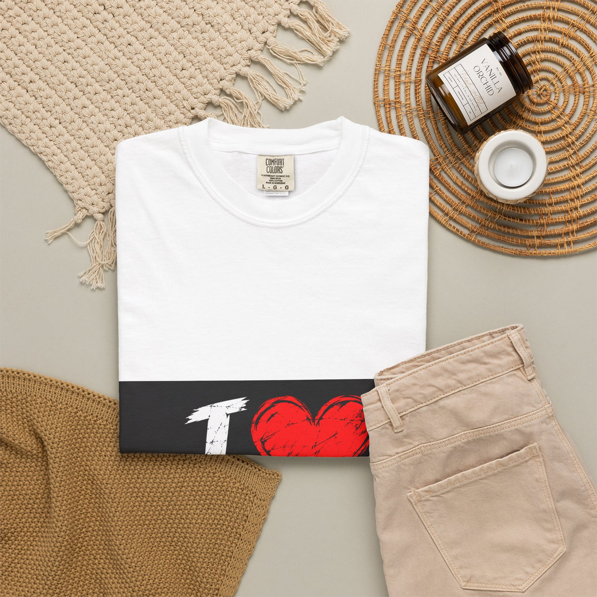 Thread Tumblrz Men's I Love My Girlfriend Romantic Graphic T-Shirt — Valentine's Day Gift